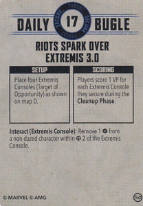 MCP Card - Riots Spark Over Extremis 3.0 - Pro Tech Games