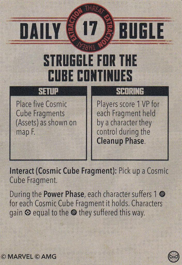 MCP Card - Struggle for the Cube Continues - Pro Tech Games