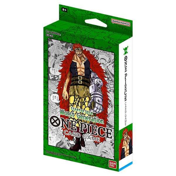 One Piece Card Game: Starter Deck - Worst Generation [ST-02] - Pro Tech 