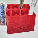 Paint Brush Rack (Chilli Red Ltd Edition) - Pro Tech 