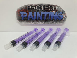 Paint Syringe (5 Pack) - Pro Tech 