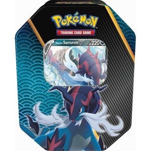 Pokémon TCG: Divergent Powers Tins - Hisuian Samurott V - Pro Tech 