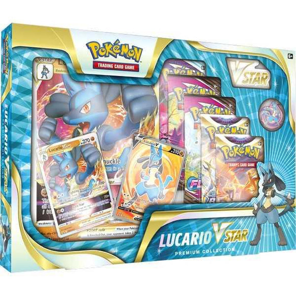 Pokémon TCG: Lucario VSTAR Premium Collection - Pro Tech 