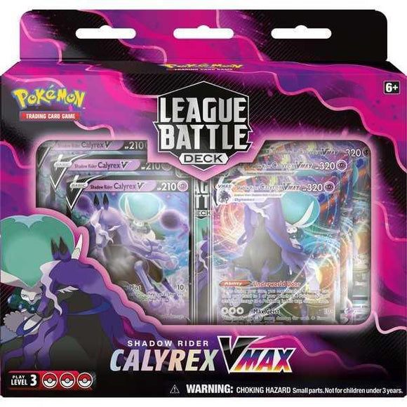 Pokémon TCG: Shadow Rider Calyrex VMAX  League Battle Deck - Pro Tech 
