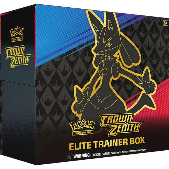 Pokémon TCG: Sword & Shield 12.5 Crown Zenith Elite Trainer Box PRE ORDER - Pro Tech 