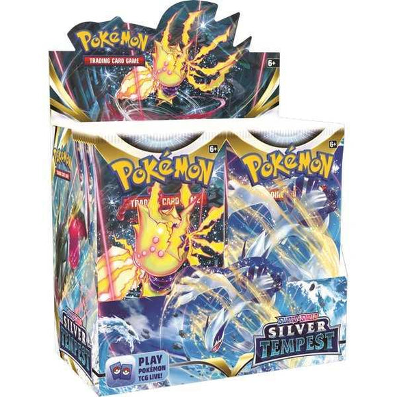 Pokémon TCG: Sword & Shield 12 Silver Tempest Booster Box - Pro Tech 