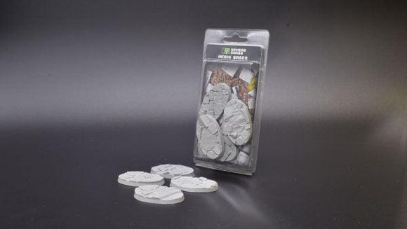Resin Bases Temple Oval 60mm (x4) - Pro Tech 