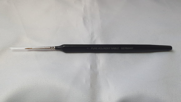 Size 1 Pure Kolinsky Sable Brush Made In Germany - Pro Tech Games