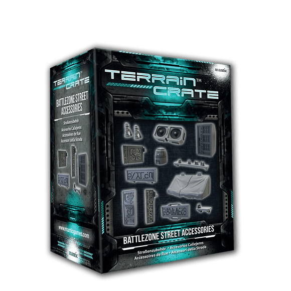 Terrain Crate: Battlezones Street Accessories - Pro Tech 