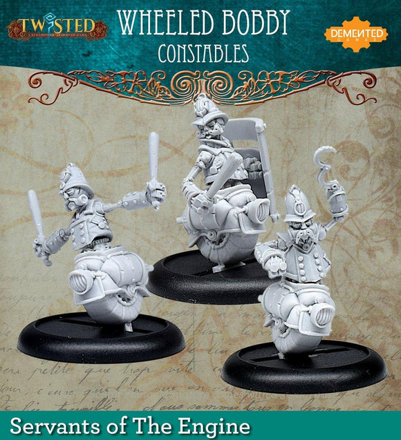 Twisted - Wheeled Bobbies 3 pack (Metal) - Pro Tech Games