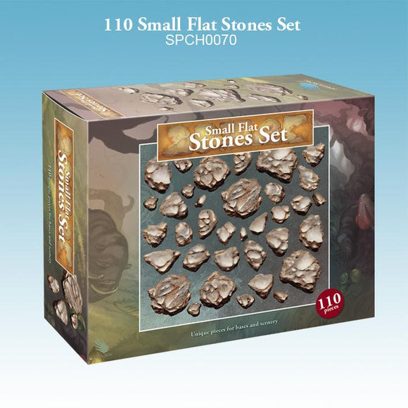 Umbra Turris - 110 Small Flat Stones Set - Pro Tech Games