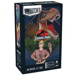 Unmatched - Jurassic Park Sattler vs T Rex - Pro Tech 