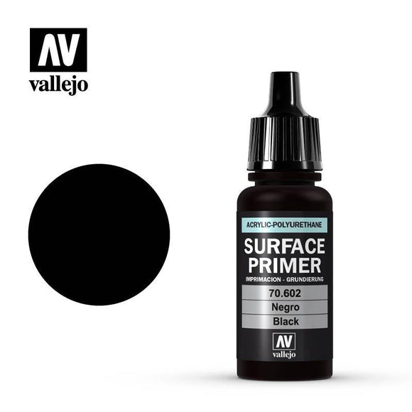 Vallejo Suyrface Primer Black 70.602 - Pro Tech 