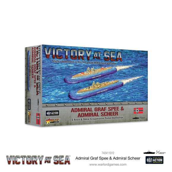 Victory at Sea: Cruisers - Admiral Graf Spee & Admiral Scheer - Pro Tech 